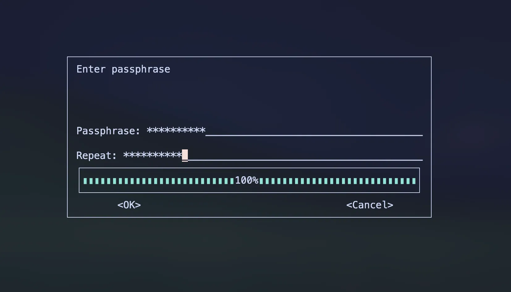 Passphrase